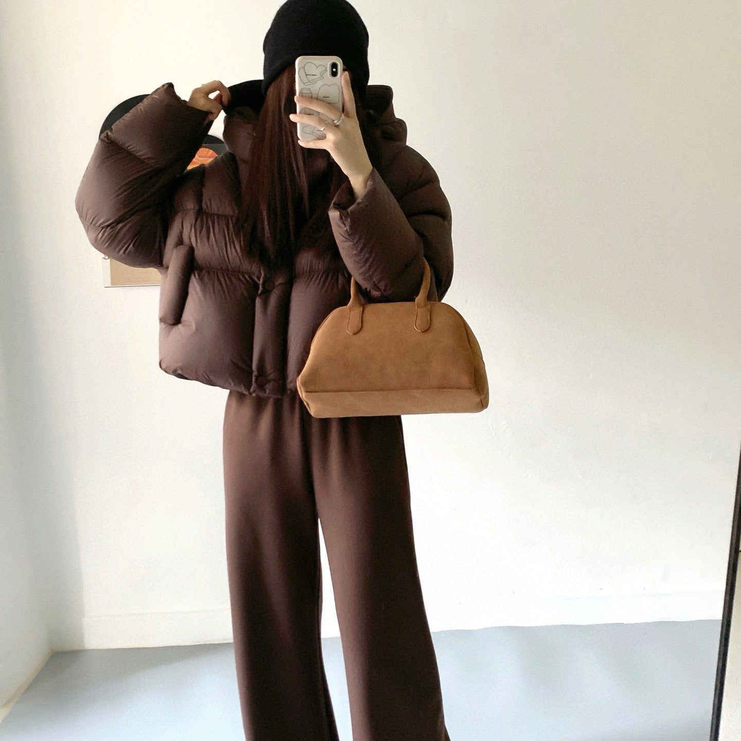 超好穿四色羊毛香蕉褲-25677