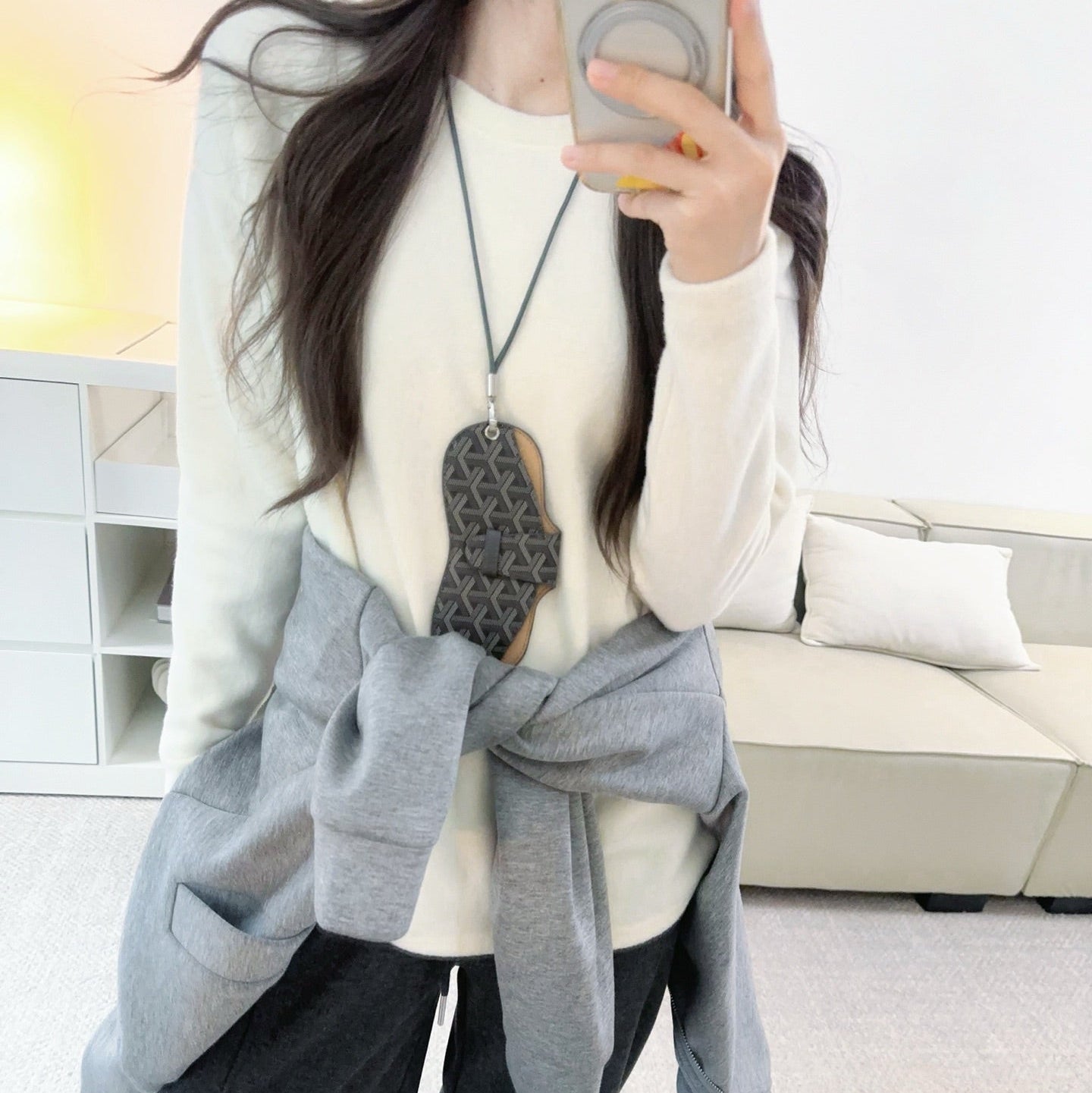 時光定格雙面毛絨衛衣-25672