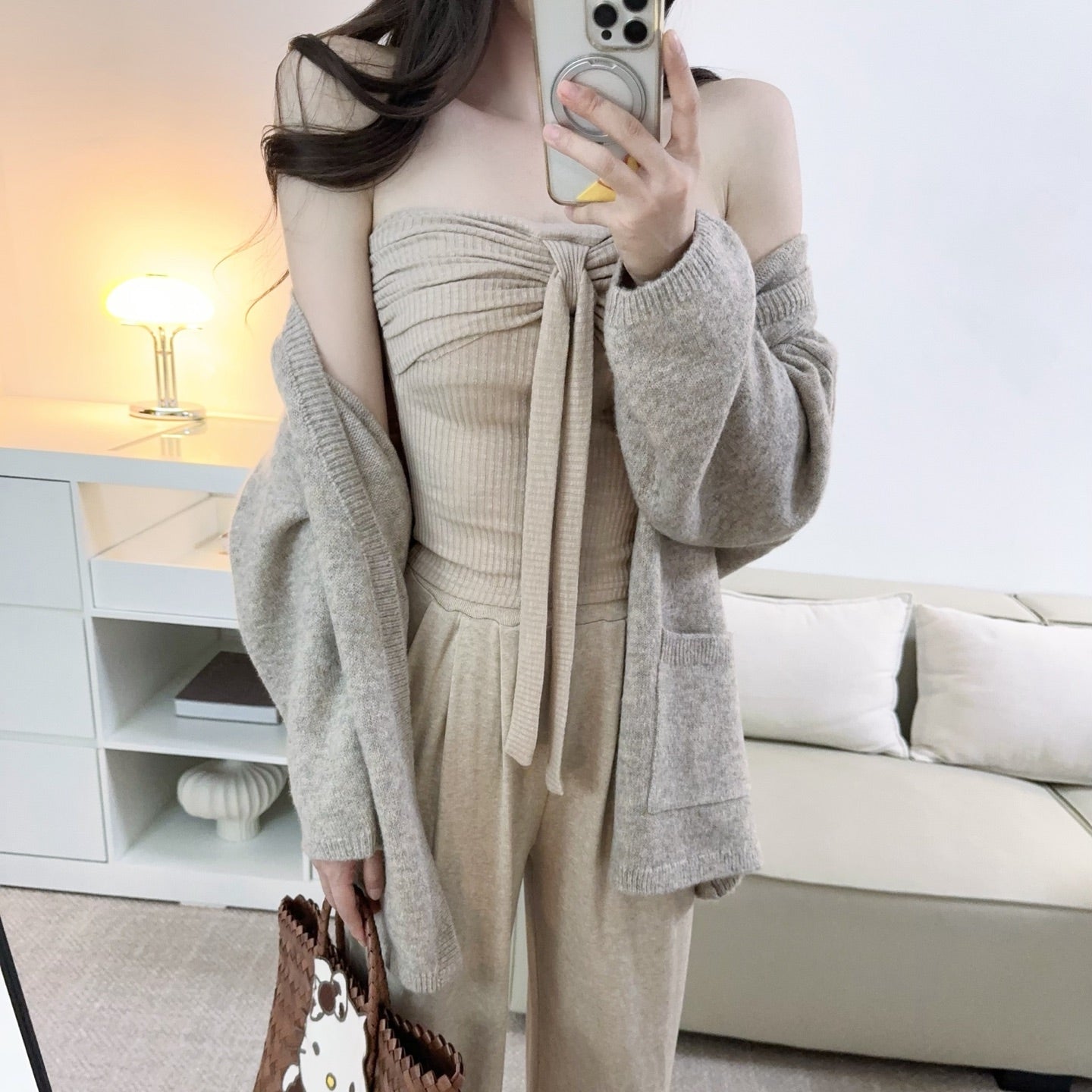 卡杏針織開衫-25668