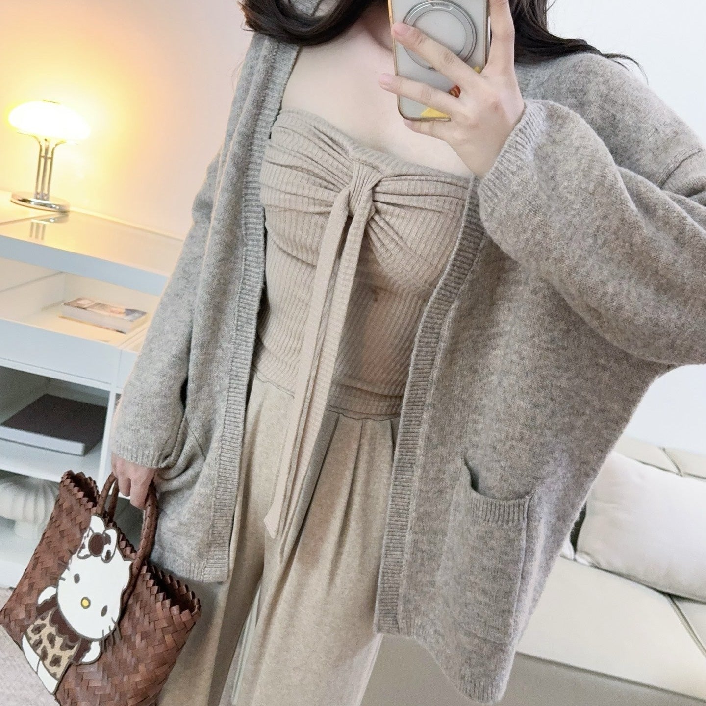 卡杏針織開衫-25668