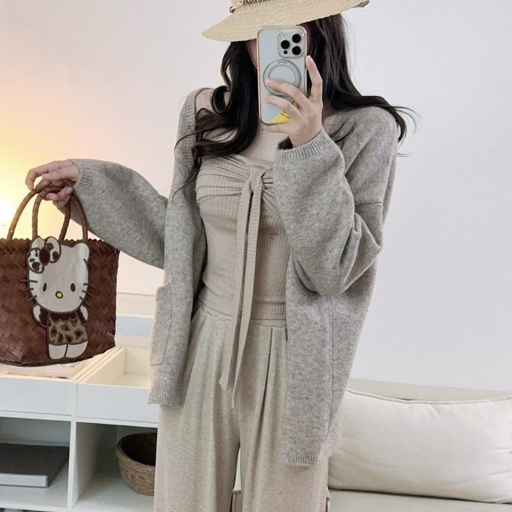 卡杏針織開衫-25668