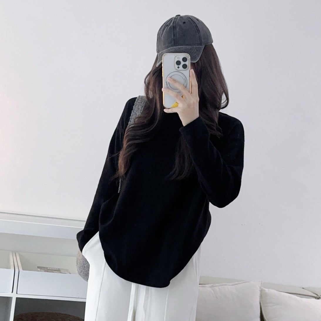 時光定格雙面毛絨衛衣-25672