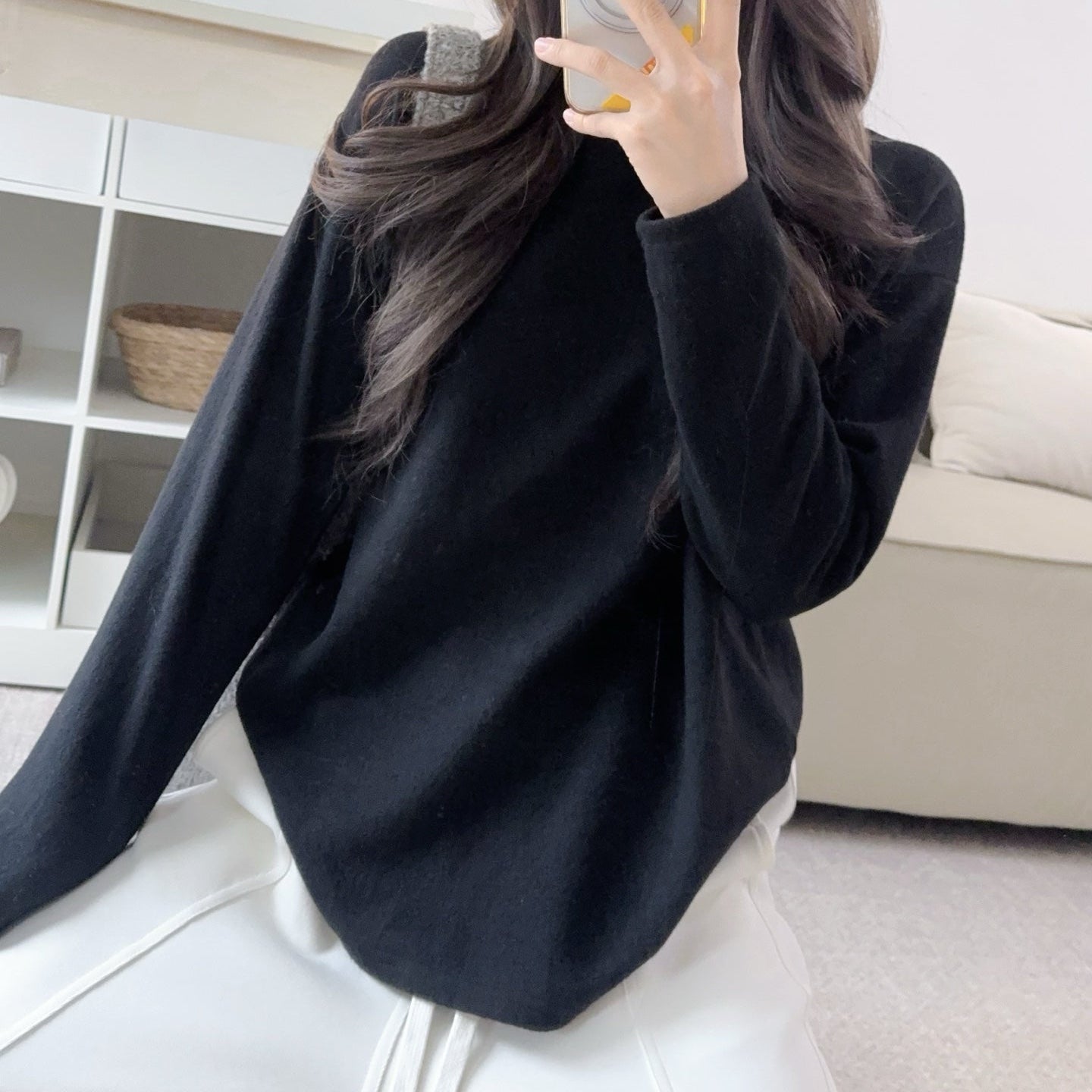 時光定格雙面毛絨衛衣-25672