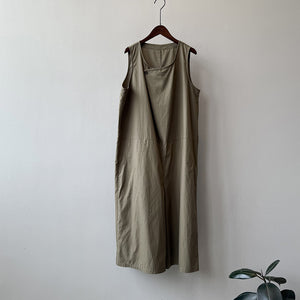 日系天絲棉工裝連身褲-25403