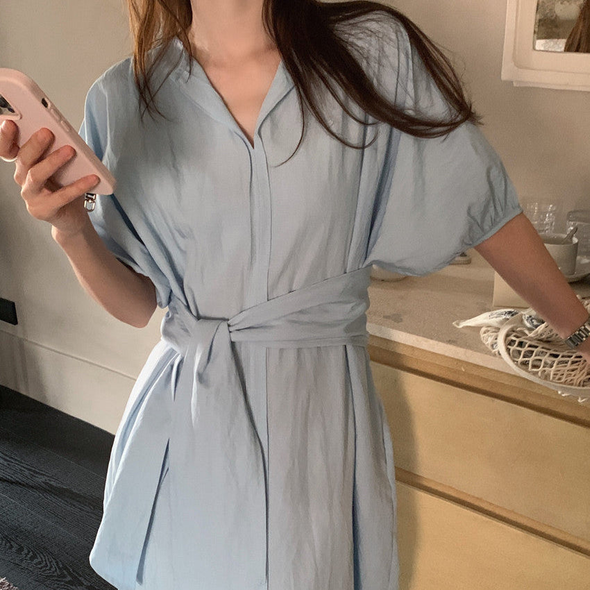 海之彼端綁帶寬鬆長洋-25354