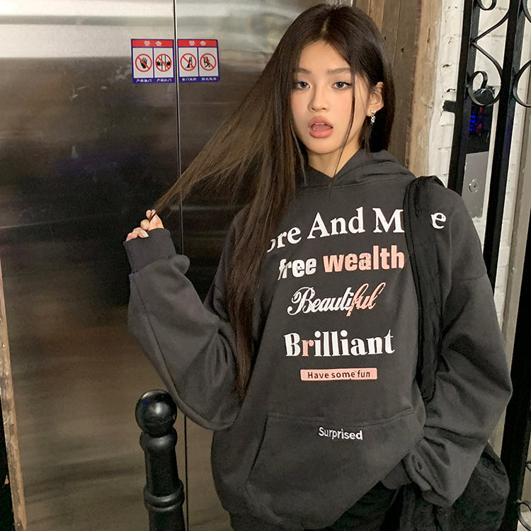 More And More連帽衛衣-25660