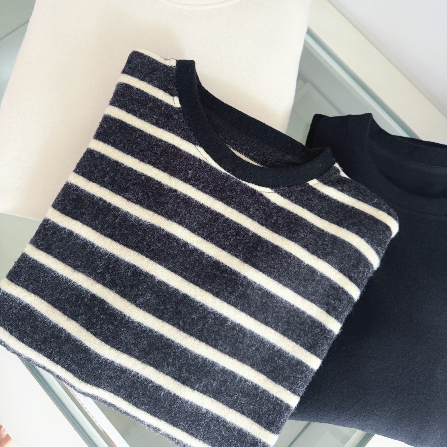 時光定格雙面毛絨衛衣-25672