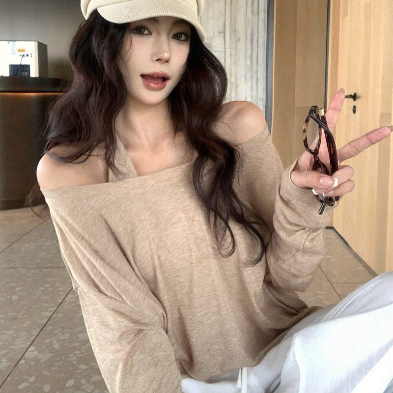 薄款罩衫吊帶背心套裝-25478