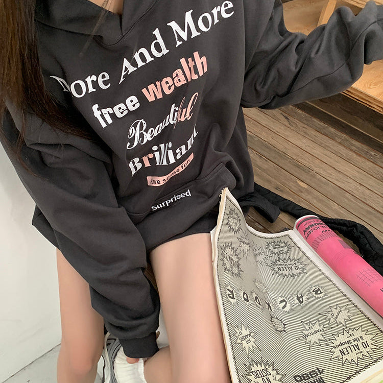 More And More連帽衛衣-25660