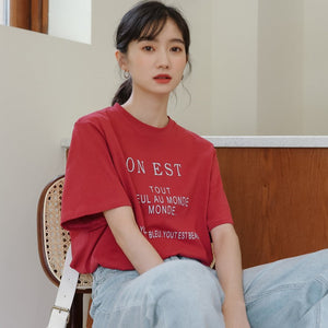 ON EST簡約棉T-22344