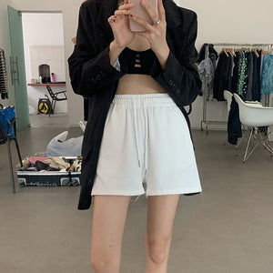運動辣妹棉質短褲-22187
